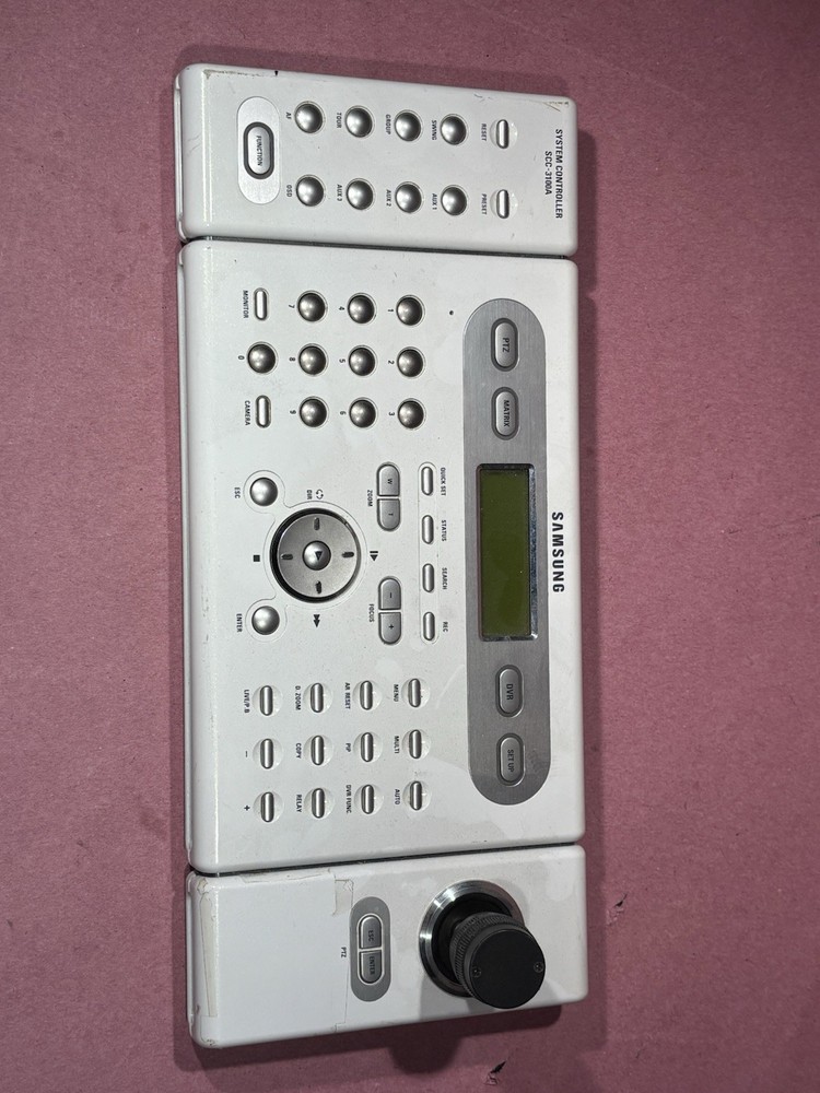 SAMSUNG SYSTEM CONTROLLER SCC-3100A CCTV PTZ UNTESTED