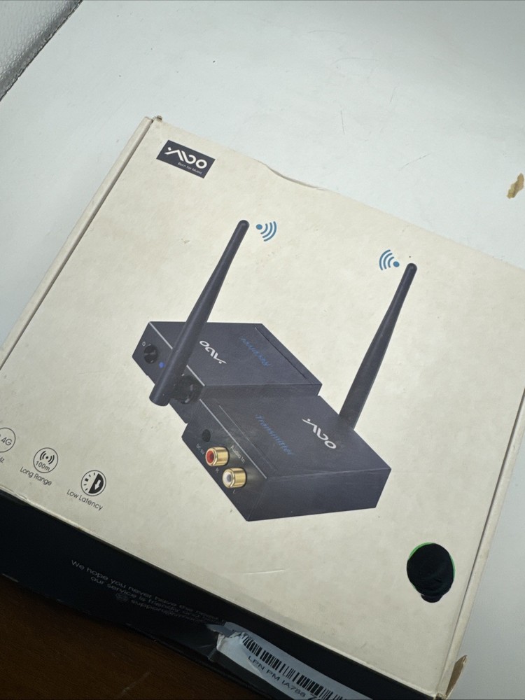 ABO YMOO 2.4Ghz Wireless Audio Transmitter/Reciever HiFI Audio RT5066