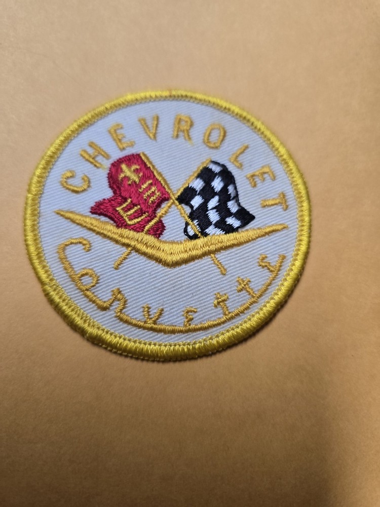 Chevrolet Corvette 3 Inch Embroidered Patch