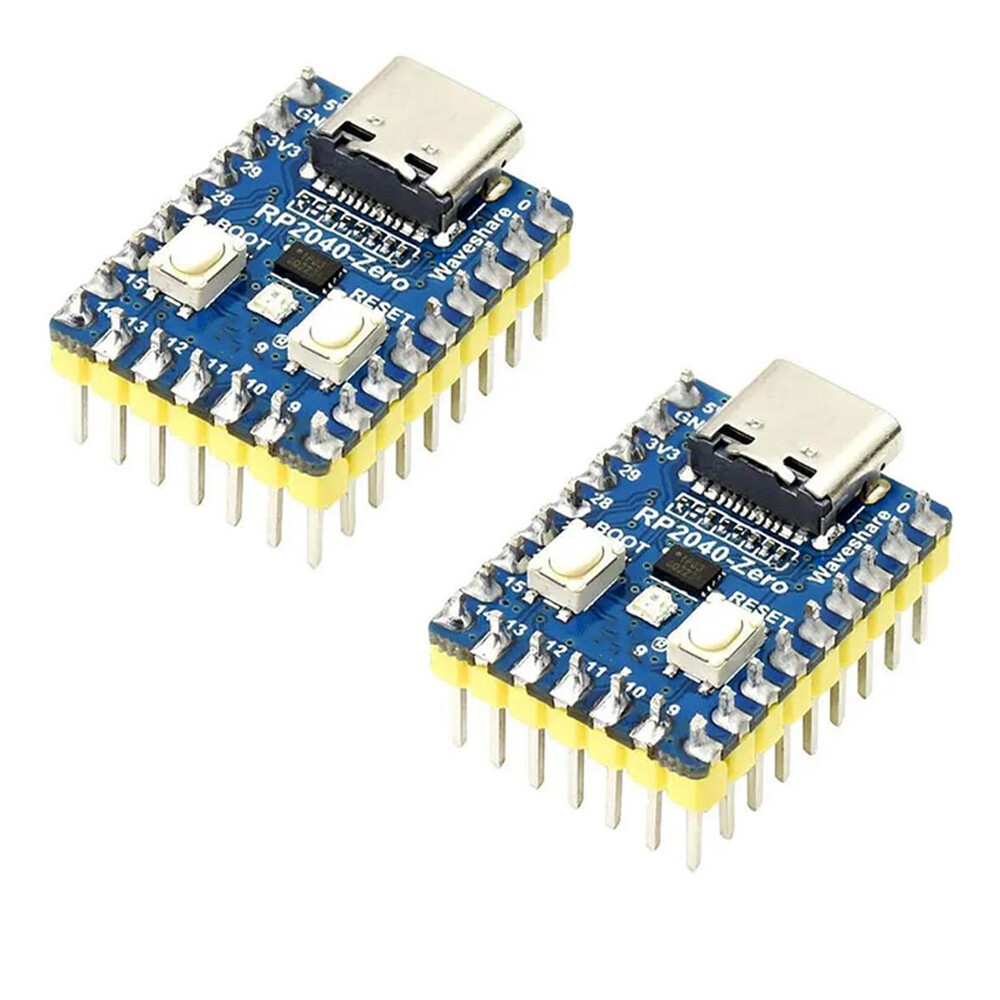 2X RP2040-Zero Pico-Like MCU Board Based On Raspberry Pi Microcontroller RP2040
