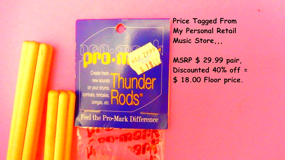 Promark THUNDER RODS