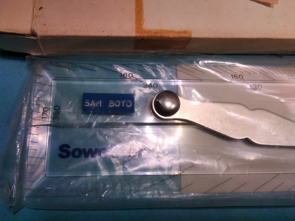 Sowester Parallel Sliding Rule