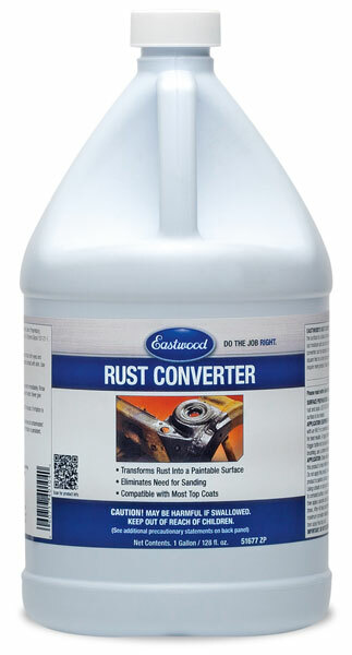 Eastwood Rust Practical Converter 1 Gallon Stops Residual Rust Paintable surface