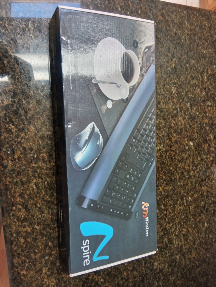 KM555 N Spire Wireless Bluetooth Keyboard Mouse Combo Media Button for Tablet PC