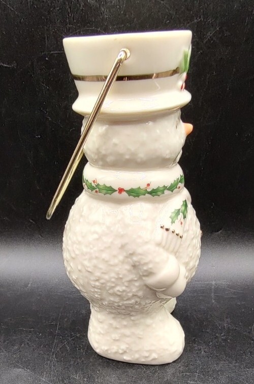 Lenox Snowman Tealight Lantern Figurine