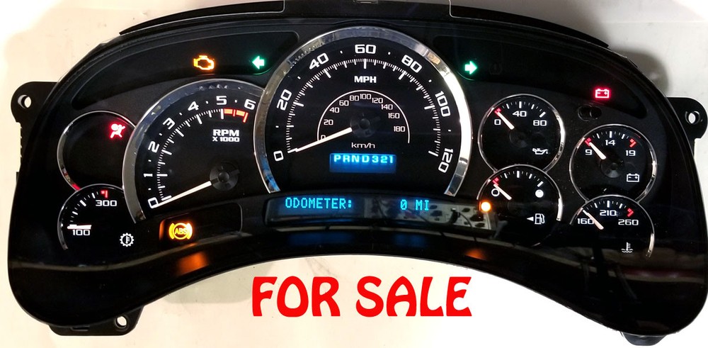 CADILLAC ESCALADE INSTRUMENT CLUSTER SOFTWARE & ODOMETER CALIBRATION SERVICE