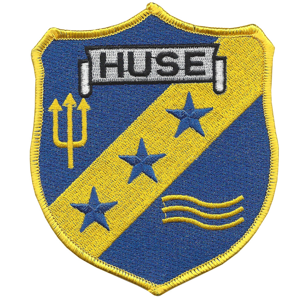 USS Huse DE-145 Destroyer Escort Ship Patch