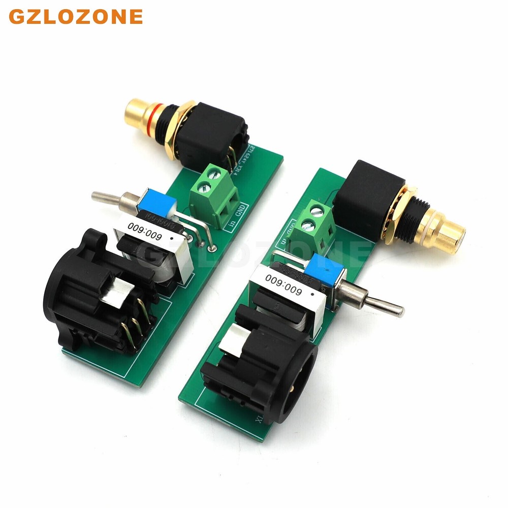 One Pair Unbalanced To Balanced XLR Output Board -Passive Conversion (B6-46)
