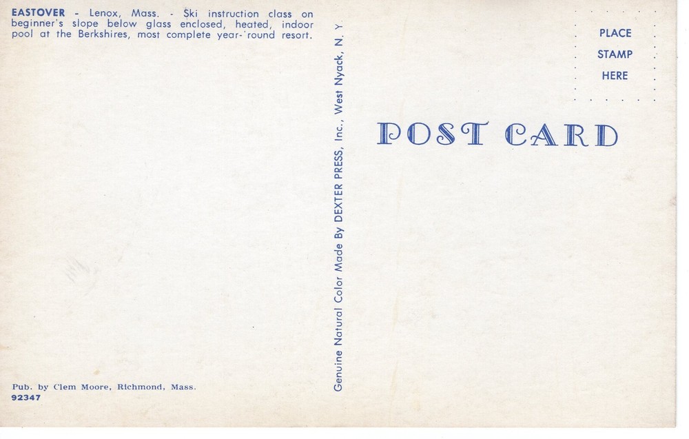 EASTOVER, LENOX, MA - PC5164