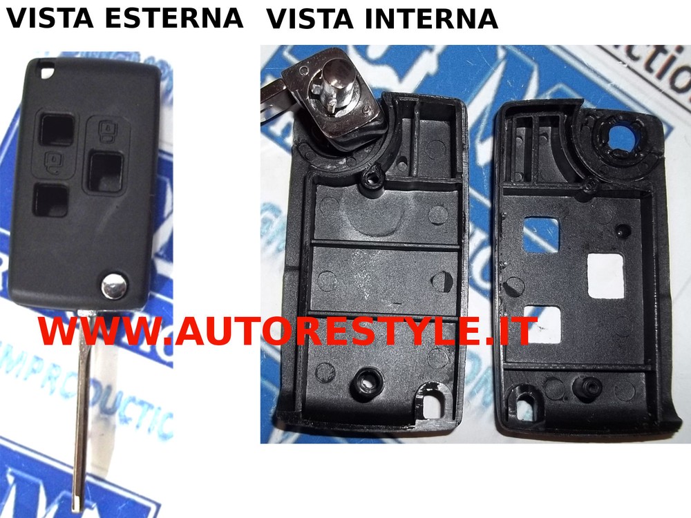 Cover Case For Key Remote Control 3 Buttons Greatwall Hover Steed Voleex