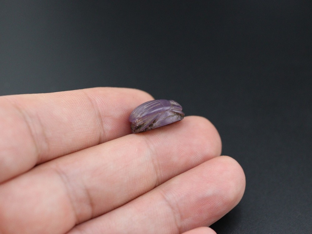 ANCIENT EGYPT , Amethyst SCARAB
