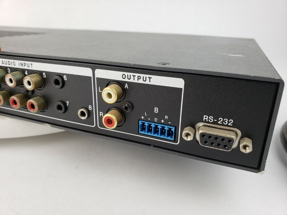 Extron IN1508 Eight Input Scaling Presentation Switcher Power Cord Controller