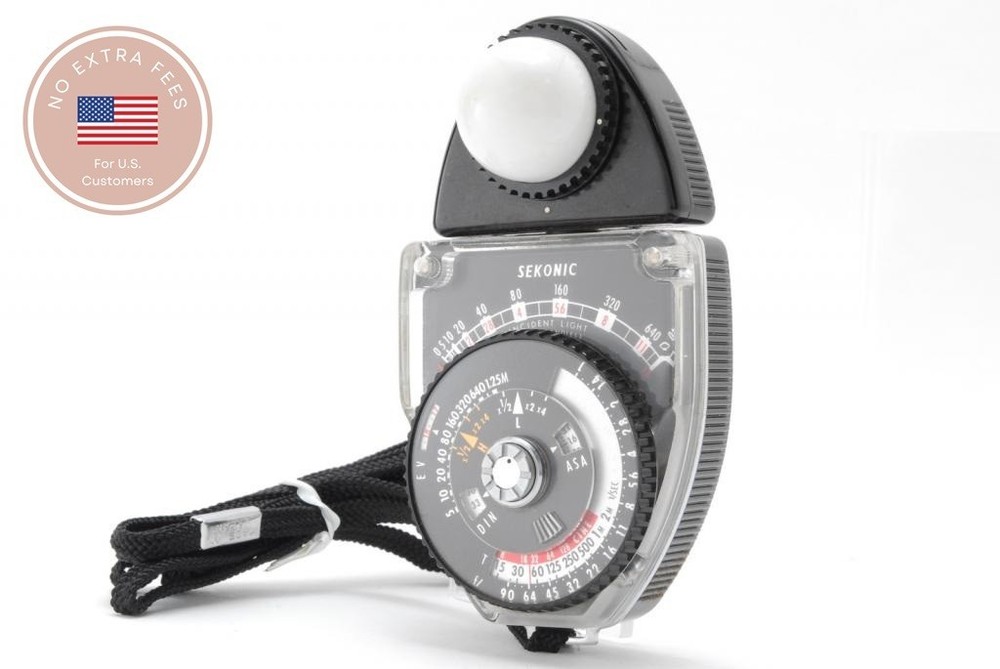 [NEAR MINT] Sekonic L-398 Studio Deluxe Light Meter From JAPAN