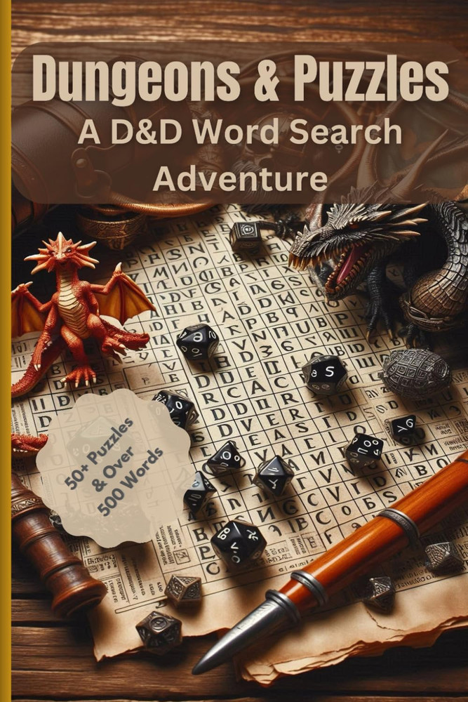 Dungeons & Puzzles: A D&D Word Search Adventure