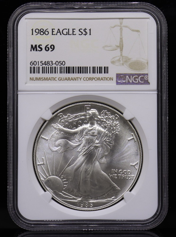 1986 American Eagle NGC MS69