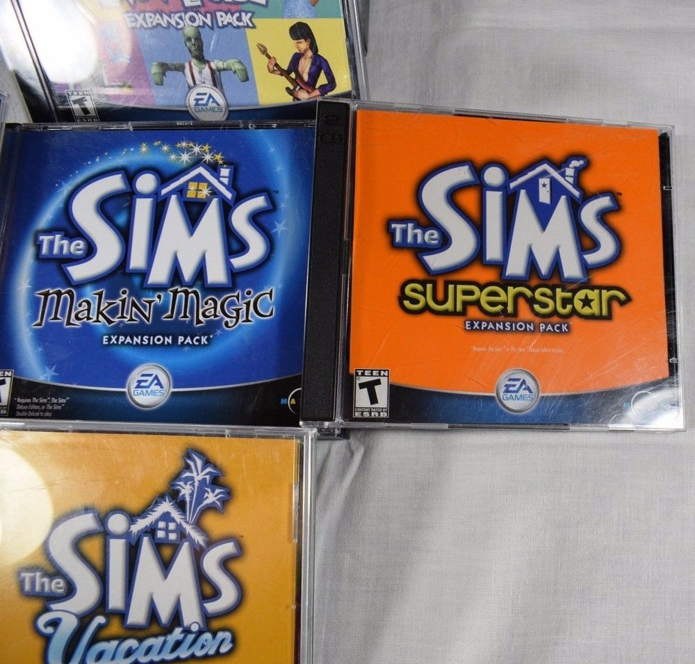 The Sims Expansion Pack Bundle 5 Packs E-2