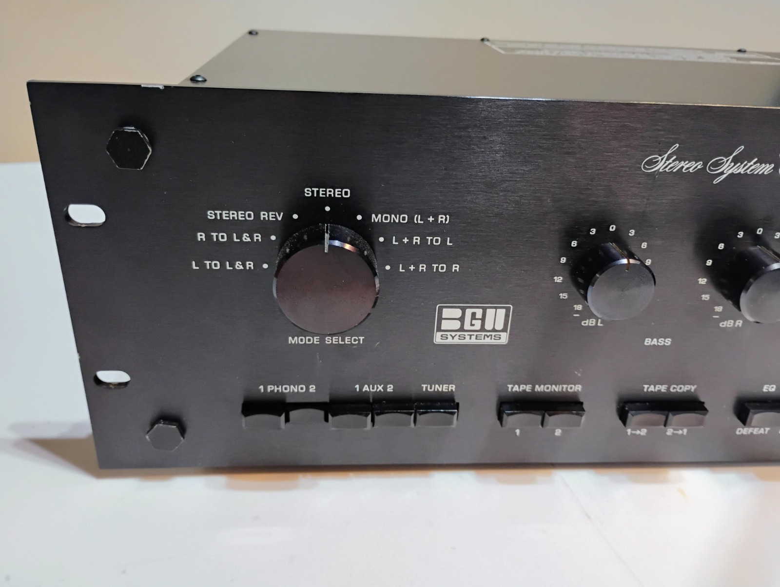 BGW 203 preamplifier (Serviced/Restored/Recapped)