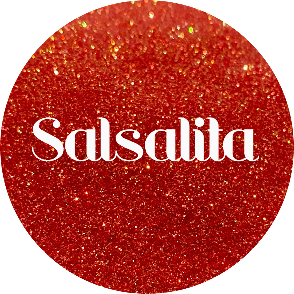 Premium Polyester Glitter - Red Iridescent Fine