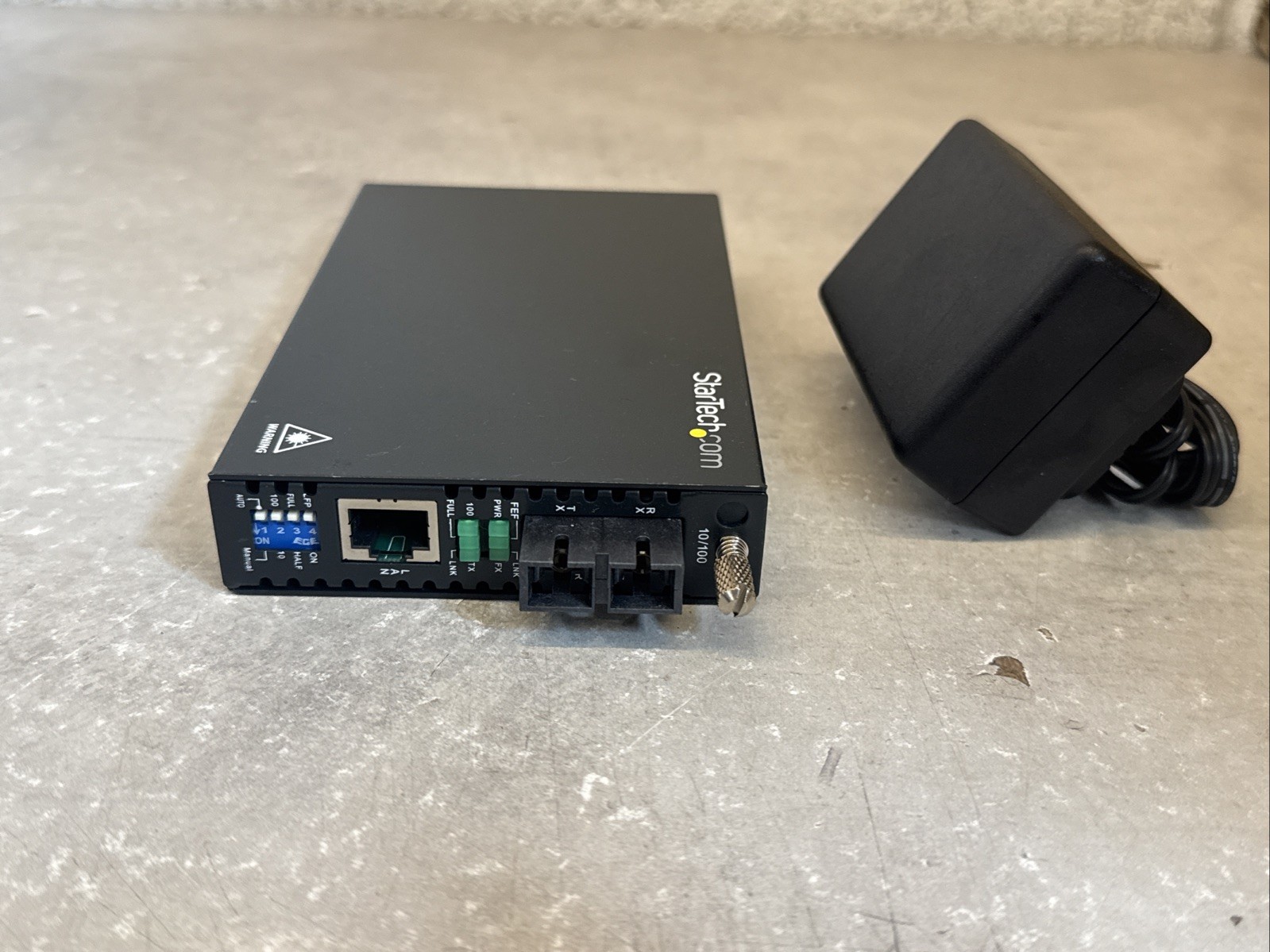 StarTech 10/100 Mbps Ethernet to Multi Mode SC Fiber Media Converter 2km