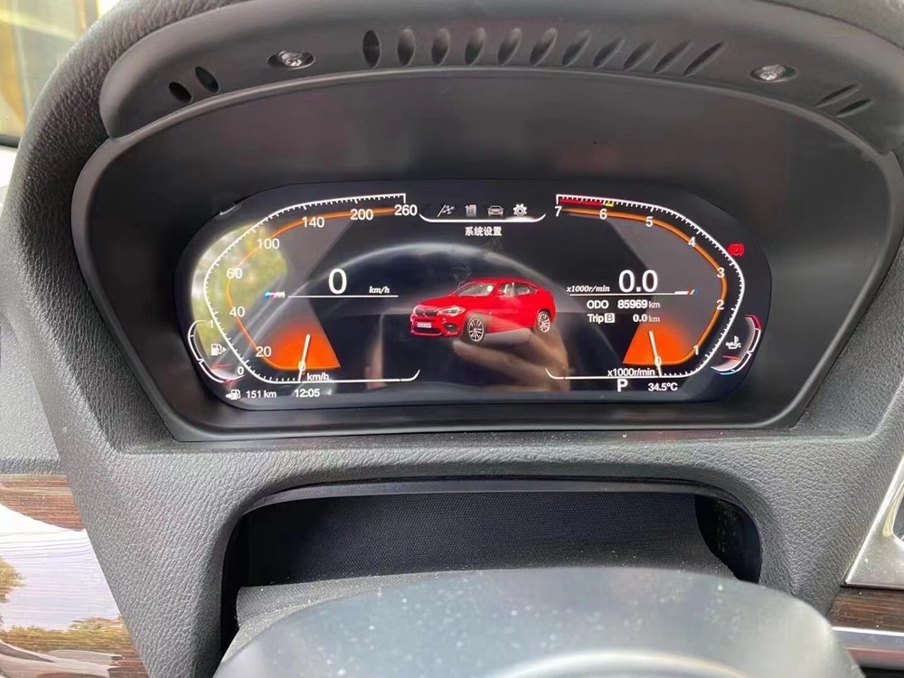 12.3''DigitaI Instrument Cluster For BMW 5 Series E60 E61 E63 E64 M5 Speedometer