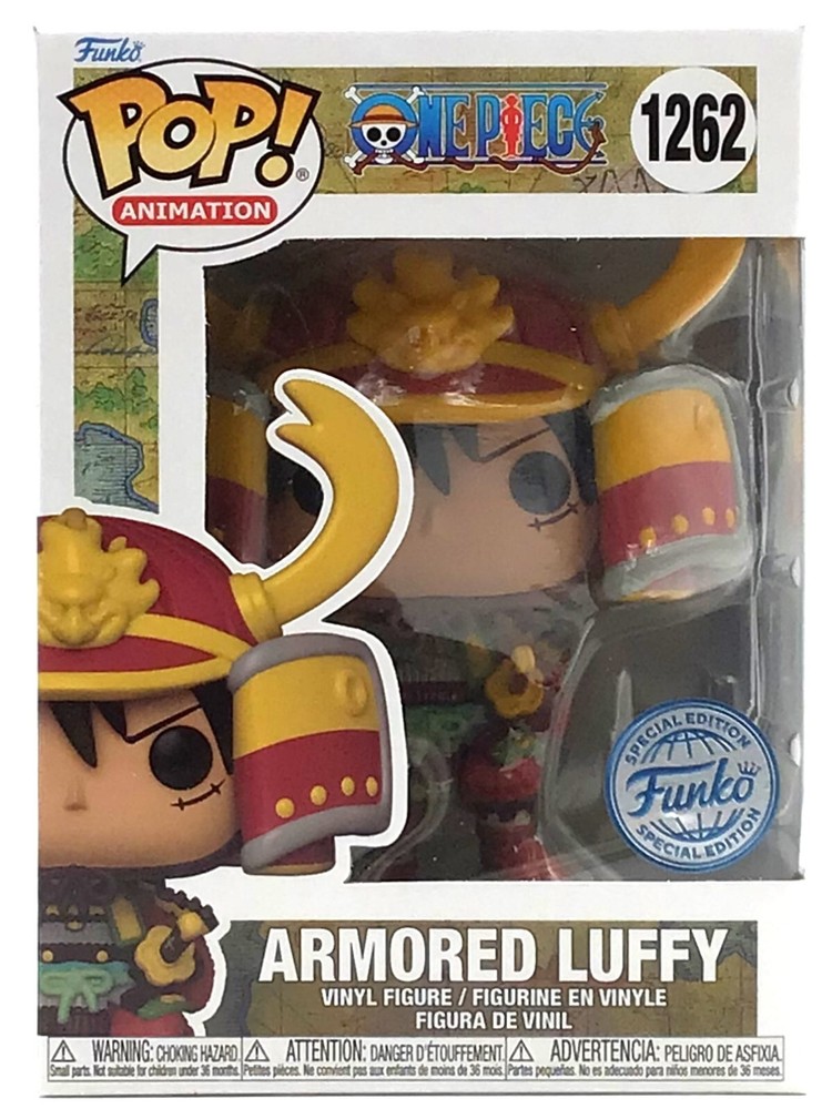 Funko Pop! One Piece Armored Luffy #1262 Special Edition with POP Protector
