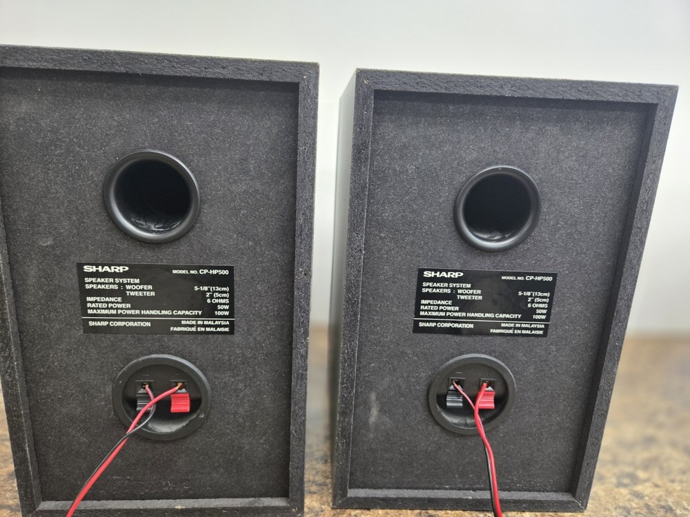 Sharp XL-HP500 stereo components system w/remot fully working