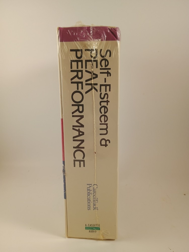 Self Esteem Peak Performance Jack Canfield 6 Audio Cassette Program