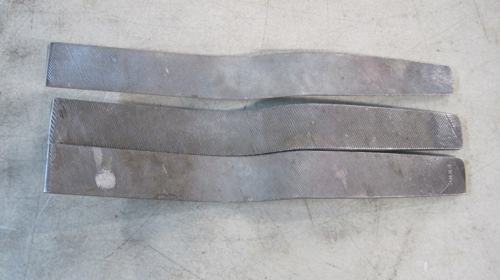 VINTAGE HELLER AUTO BODY SHRINKING SLAPPER FILES PCS
