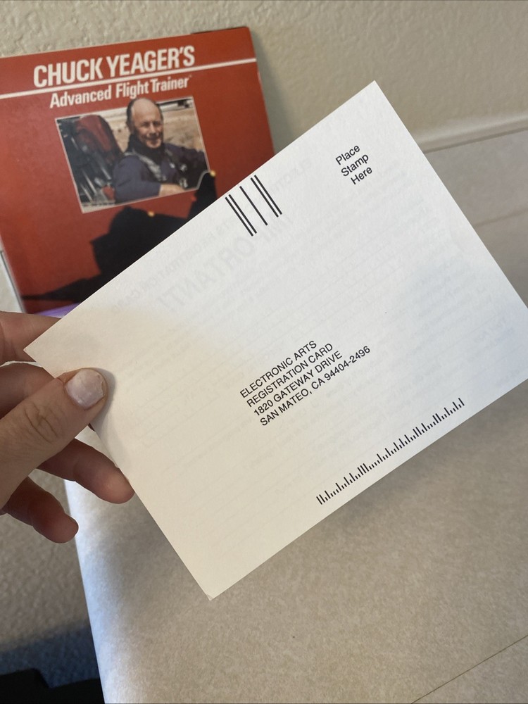 Commodore64 Chuck Yeagers Advanced Flight Trainer Commodore 64