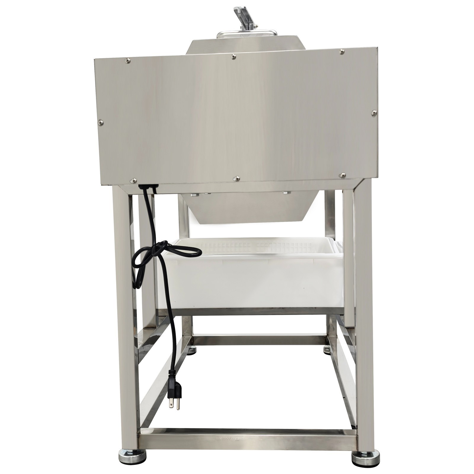 70L Commercial Meat Vegetable Tumbler Marinator Hexagonal Stainless Steel 110V