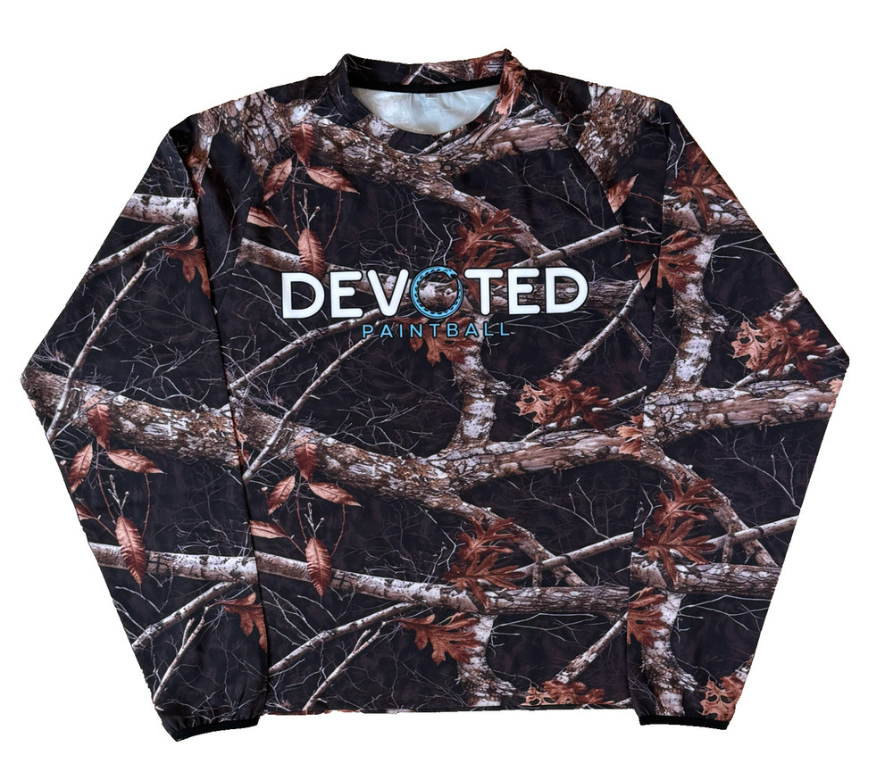 Devoted Shadow Timber Long Sleeve Jersey Sz XL
