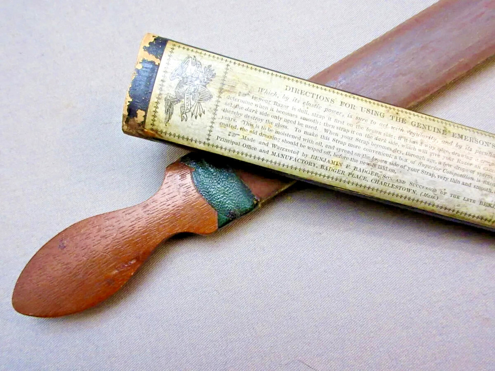 Civil War Era Razor Strop - 12+ " long