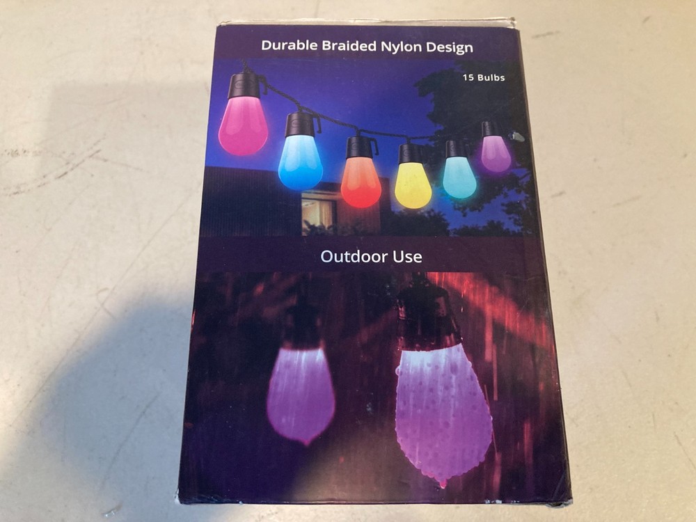 Govee Lynx Dream 48 ft. Smart LED Edison String Lights, Wi-Fi Enabled