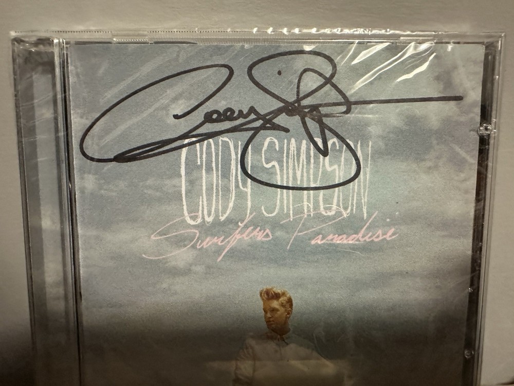Autographed Cody Simpson Surfers Paradise CD SIGNED AUTHENTIC