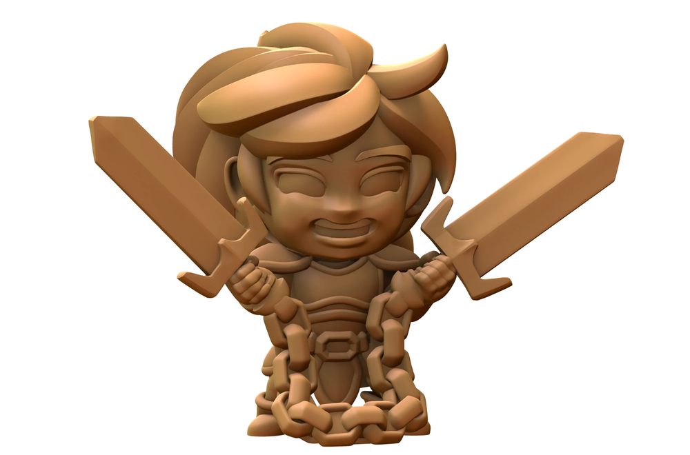 Capsule Chibi - Sword-Chucks