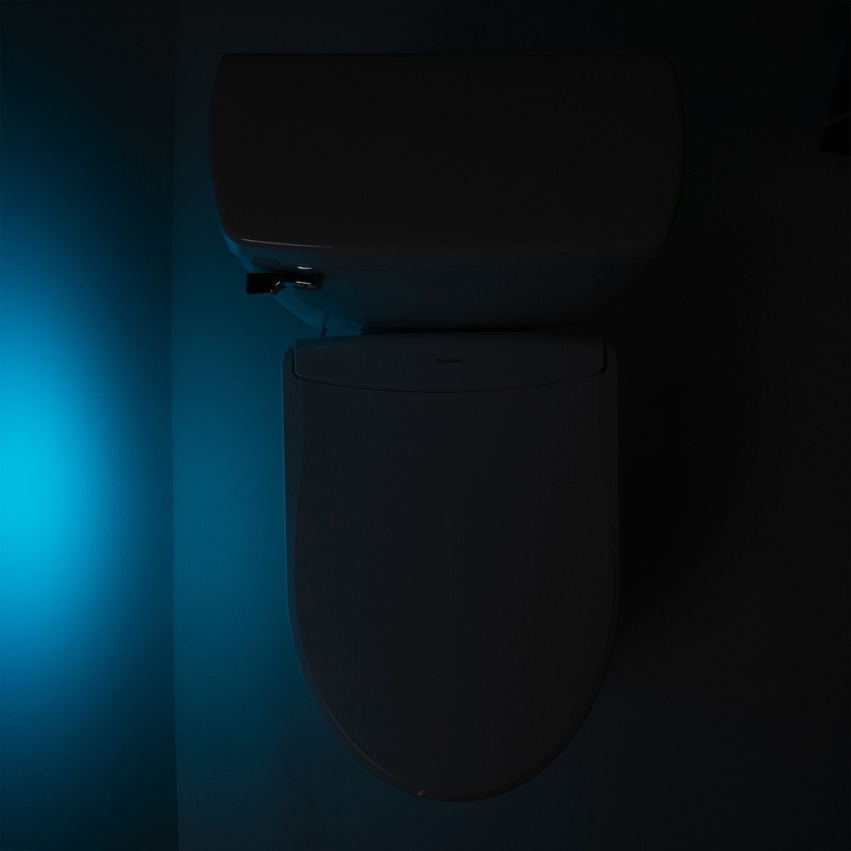 Brondell Thinline CL2200 Luxury Bidet Toilet Seat Remote ROUND White OB