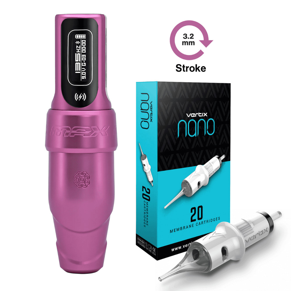 Flux S Max Limited Edition Wireless Tattoo Machine Set