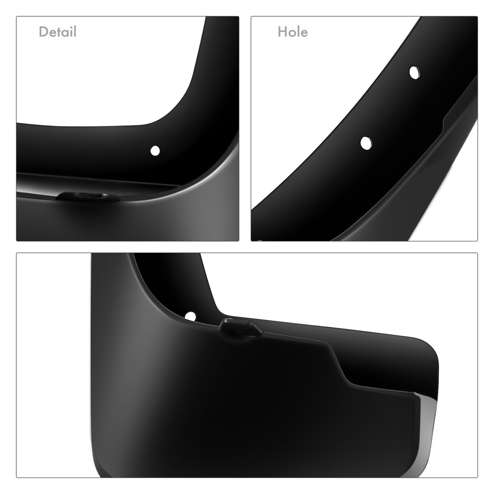 For 2008-2012 Jeep Liberty 4Pcs Front Rear Splash Guards Mud Flaps Mud Guards