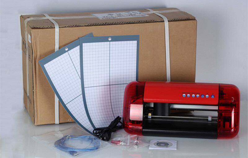 A4 Mini Desktop Vinyl Cutter Plotter With Contour Cut Function 110V Win7/ 8 /10