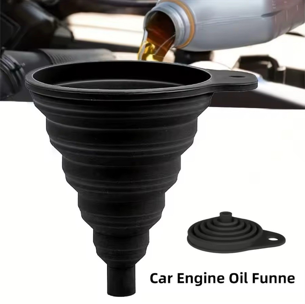 Engine Funnel Car Universal Silicone Liquid Funnel