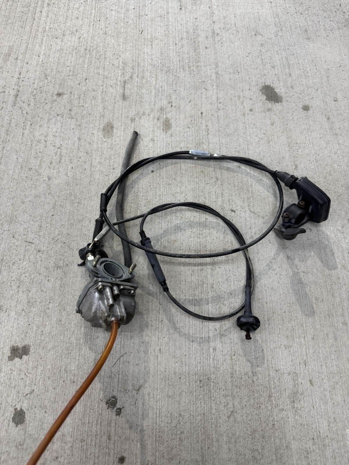 1985 Yamaha Tri Moto 200 Ytm200 Original Oem Carburetor Carb Assembly