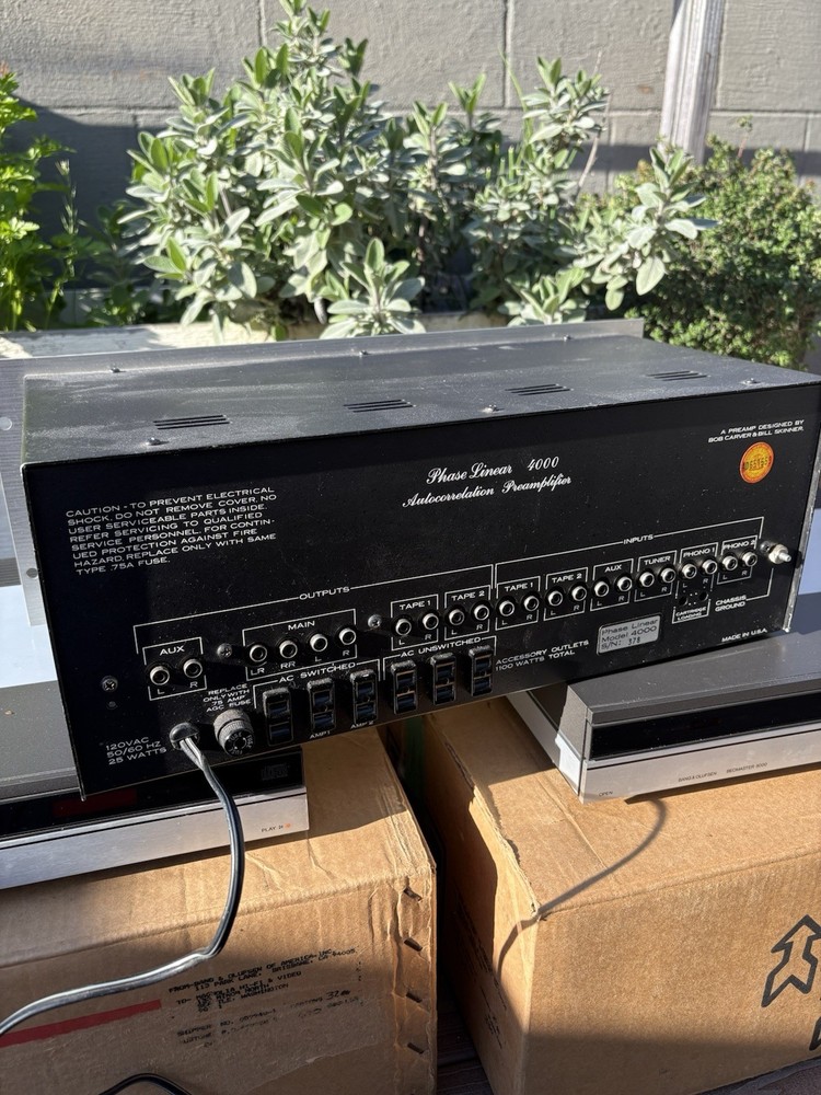 Phase Linear 4000 Autocorrelation Preamplifier