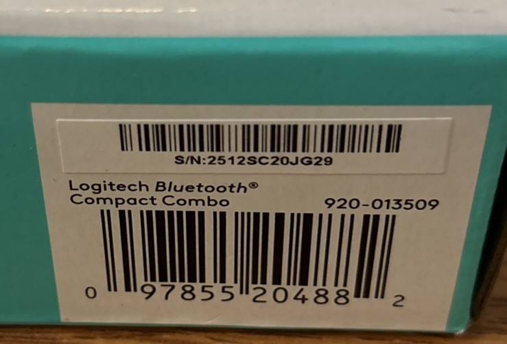 Logitech Compact Bluetooth Keyboard & Mouse Combo - Rose Pink 920-013509