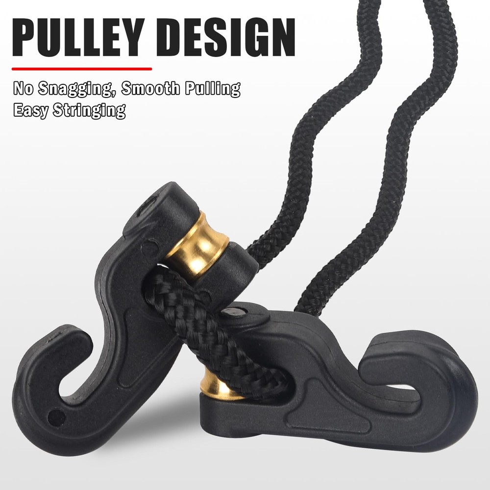 Archerest Crossbow Pull Cord, Cocking Rope Device Double Handle...