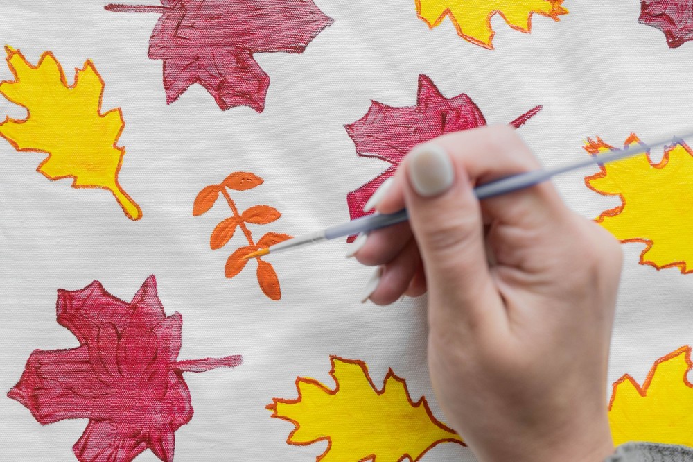 Painted Throw Pillow Kit