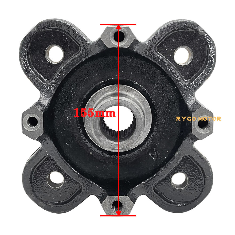Front Wheel Hub Bearing Studs Brake Rotor for Polaris Ranger XP 900 2013-2019