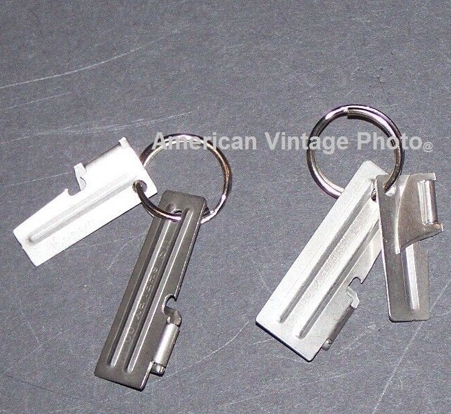 P38 & P51 Can Opener US Shelby Co + Key Ring f Military Survival Scout Hiking US