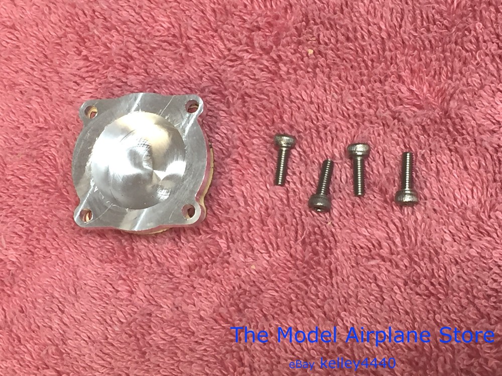 MVVS 2.5 Gas Model Airplane Engine Billet Aluminum Replacement Backplate