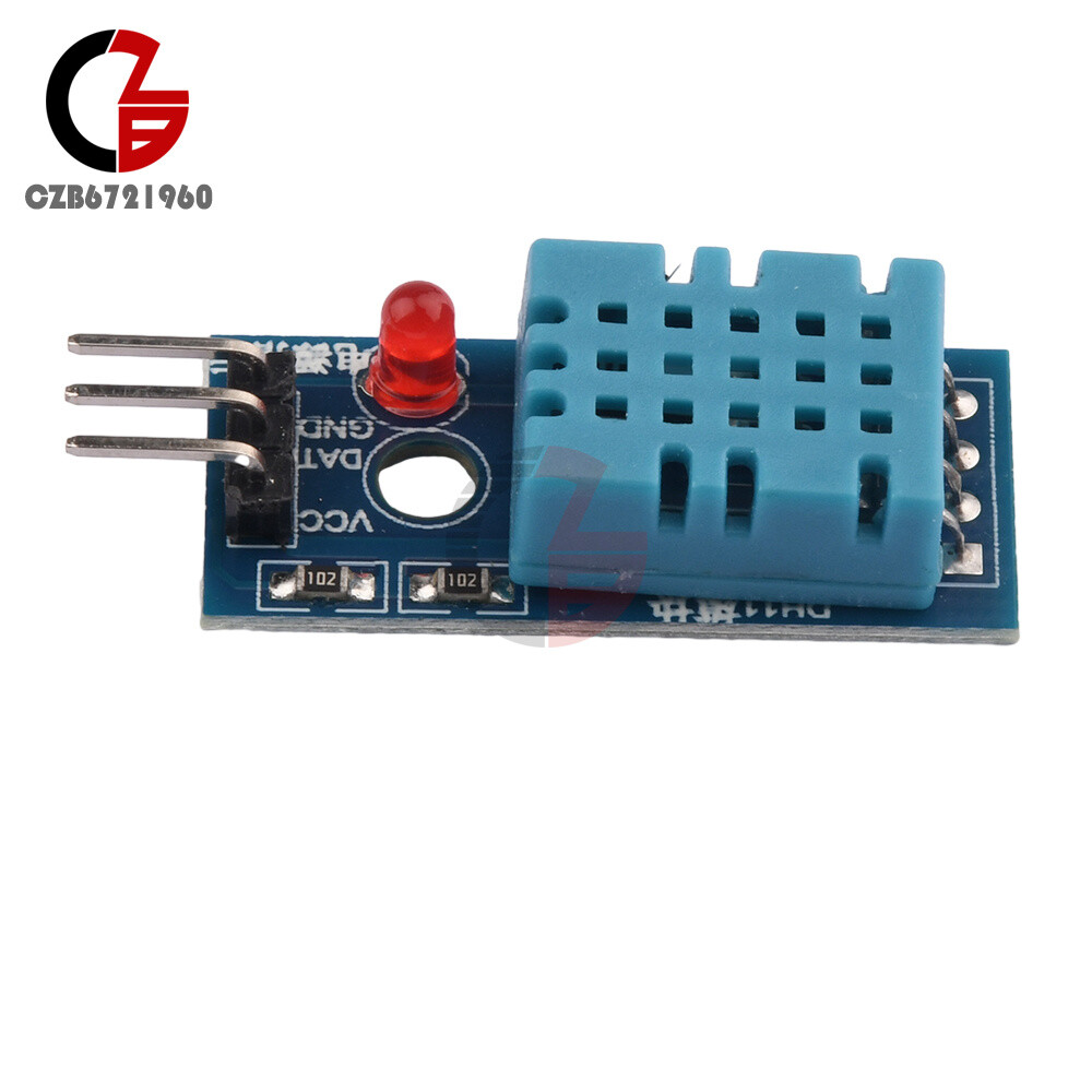 DHT11 Sensor Temperature and Humidity Module Sensor Board With wire 0~50℃ ±5%RH