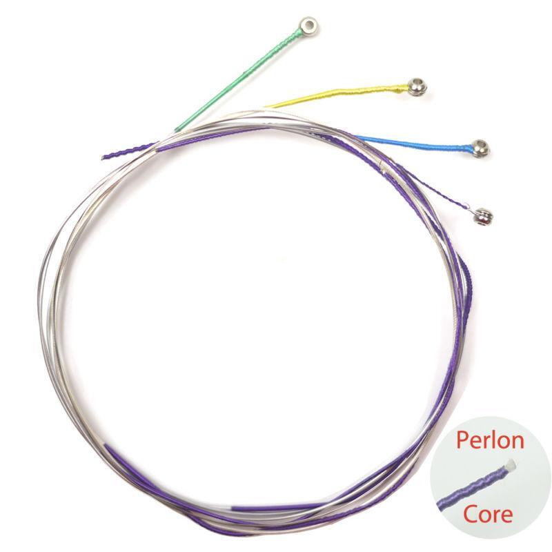 Opera Perlon Violin Strings 4/4, Medium Gauge,Full Set (G,D,A,E), Set Ball End